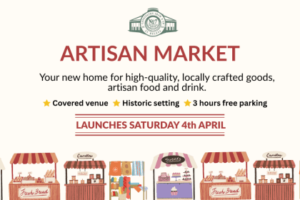 Artisan Market opens Saturday 4th April.